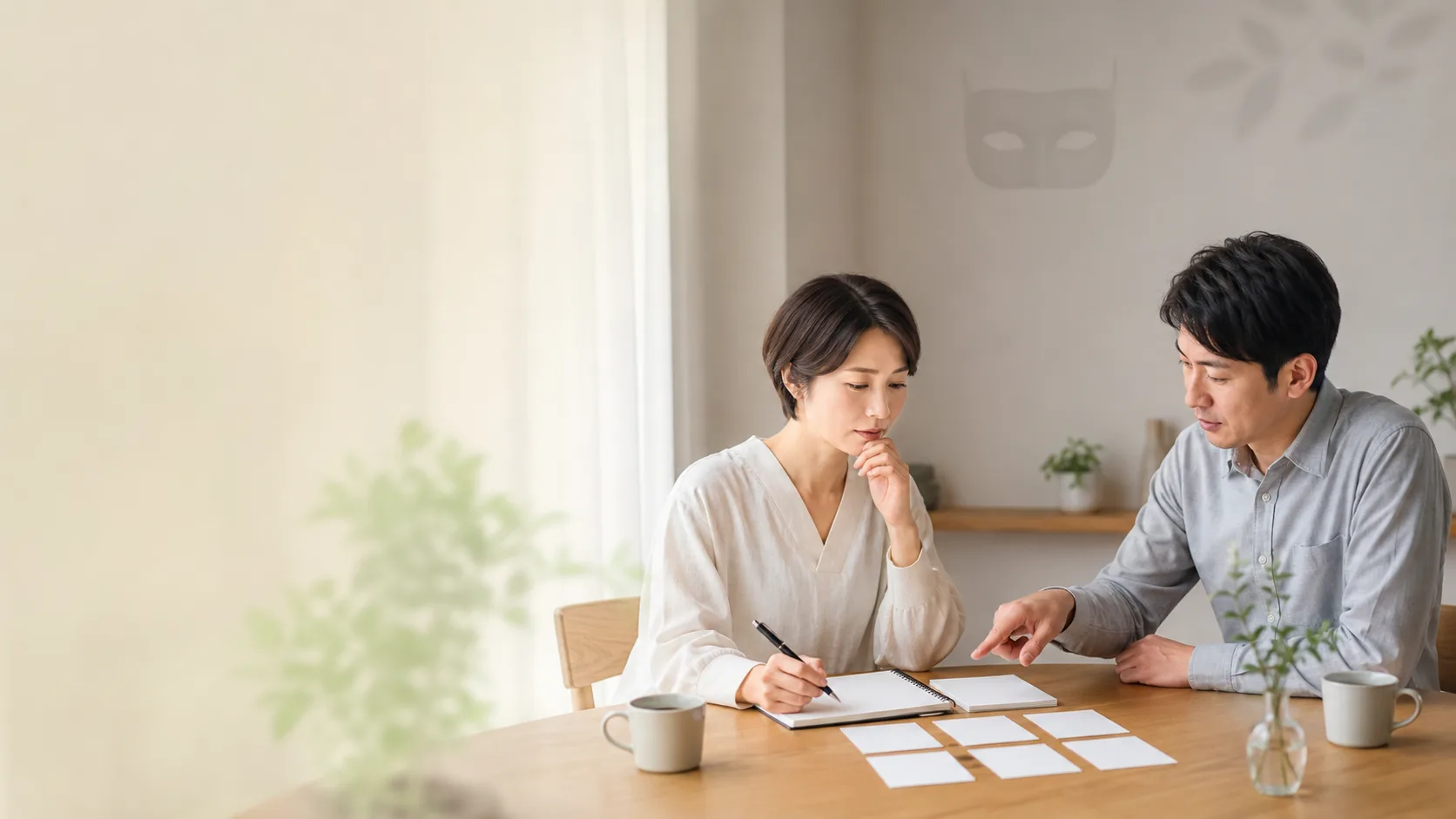 仮面夫婦を続けるやり方〜疲弊しないための対話設計